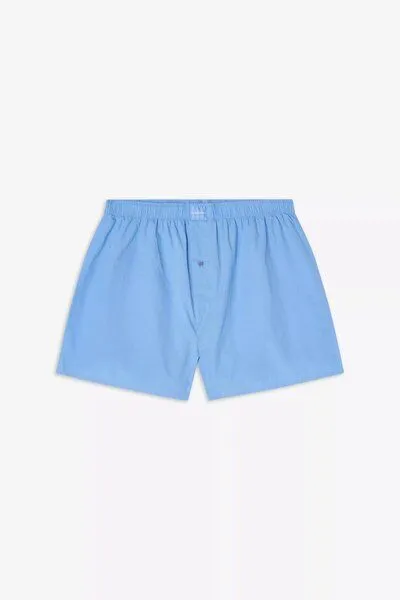 Bread & Boxers Bread & Boxers 2er Pack Boxershorts aus Bio-Baumwolle, Air blue, – Produktbild 3 von 6