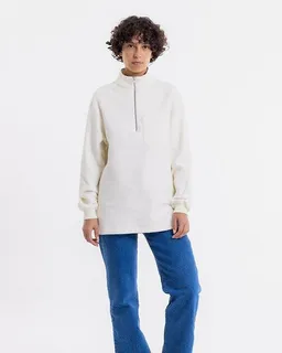 Rotholz Rotholz Half Zip Sweatshirt aus Bio-Baumwolle – Produktbild 1 von 1