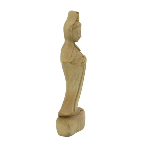Just Be Just Be Quan Yin Holzfigur – Produktbild 2 von 2