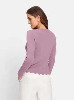 heine Feinstrickpullover mauve – Produktbild 1 von 1