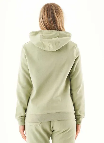 ORGANICATION ORGANICATION ESSENTIALS-HARRE-Soft Touch Hoodie aus Bio-Baumwolle, Grün(sage green), – Produktbild 4 von 4