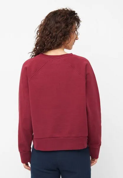 Givn Berlin Givn Berlin Sweatshirt HEDI aus Bio-Baumwolle, Rot, – Produktbild 3 von 4