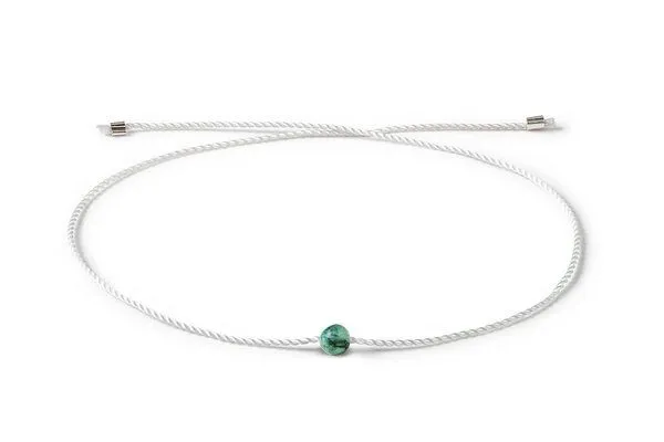 Himal Hemp Himal Hemp Wachsendes Wunschband, Naturweiss | jade, – Produktbild 3 von 4