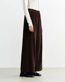 Rotholz Rotholz Damen vegan Hose Aus Cord Ausgestellt Braun – Produktbild 1 von 1