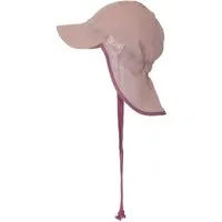 Pickapooh Pickapooh Kinder Mütze mit Nackenschutz Musselin mauve Gr.48, Rosa, – Produktbild 1 von 1