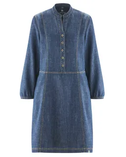 HempAge Hempage Damen vegan Jeanskleid Indigo – Produktbild 1 von 1