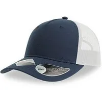 Atlantis Headwear Atlantis Headwear Atlantis Zion Cap Mesh - Basecap zweifarbig aus Recyceltem Polyester Truckercap, Navy/weiß, – Produktbild 1 von 1