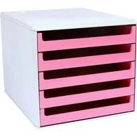 Schubladenbox 'La Natura' mit 5 Schubladen rosa – Produktbild 1 von 1