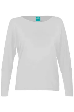 nice to meet me nice to meet me Damen vegan Top Cover Up Weiß – Produktbild 1 von 1