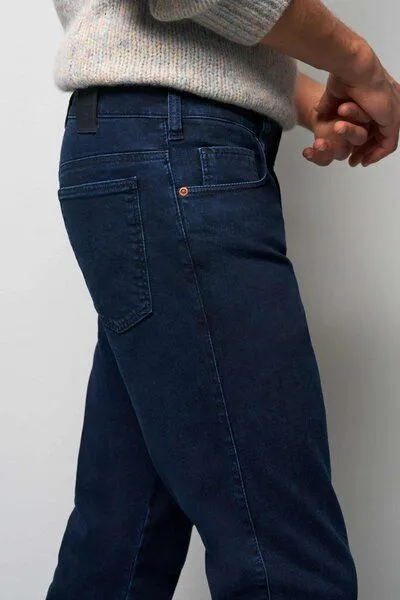M 5 BY MEYER M 5 BY MEYER Super-Stretch Tencel-Denimchino, Blau (dark blue), – Produktbild 5 von 6