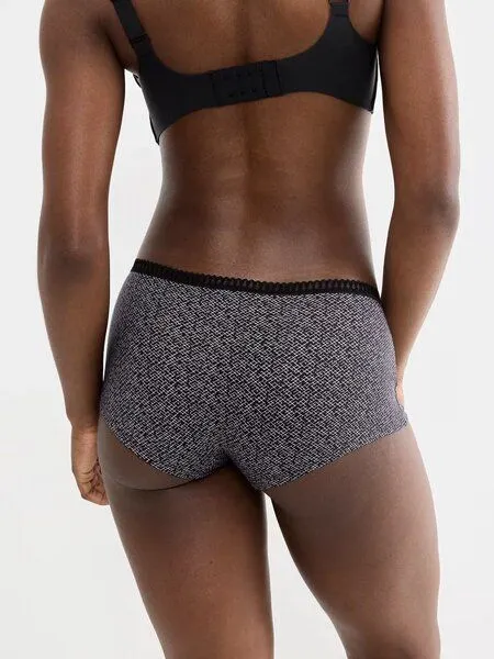 Sloggi Sloggi 3er Pack Shorts GO Crush Bio-Baumwolle, Black combination, – Produktbild 3 von 3