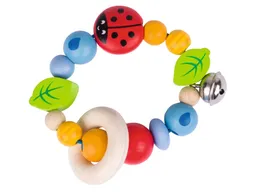 goki baby goki baby Holzgreifling Marienkäfer Babyspielzeug mit 8 cm Durchmesser – Produktbild 1 von 1