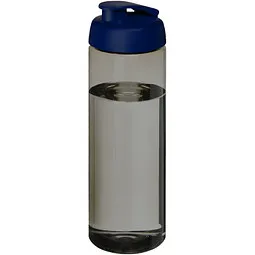 Unbranded H2O Active® Eco Vibe 850 ml Sportflasche mit Klappdeckel, kohle, blau – Produktbild 1 von 1