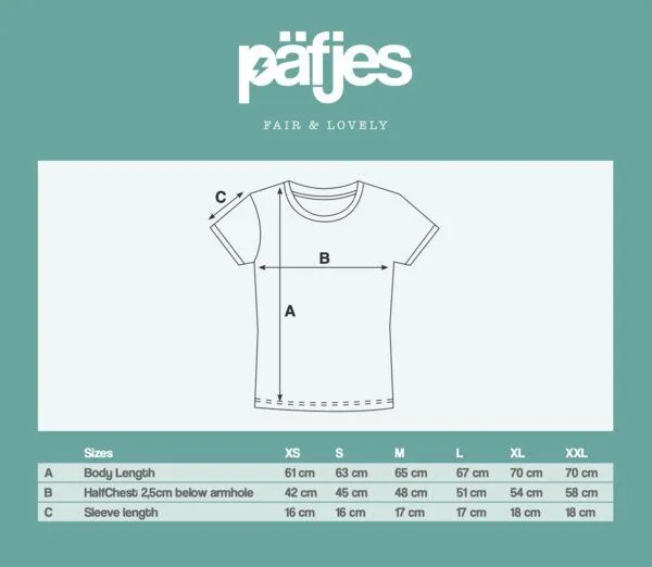 päfjes päfjes Bus Freiheit Vanlife - Fair gehandeltes Frauen T-Shirt - Slub, Rot, – Produktbild 3 von 3
