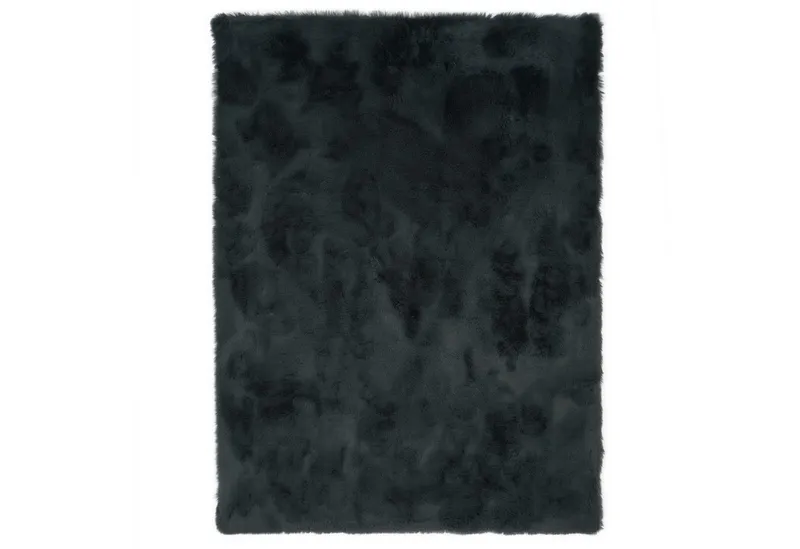 Consilio Concept Fellteppich Teppich Hasenfell Imitat HEAVEN Fell Hochflor rechteckig Höhe: 50 mm, Grau, – Produktbild 1 von 7