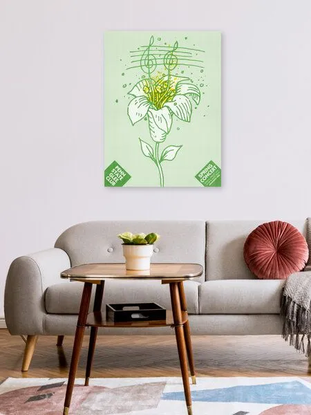Photocircle Photocircle Poster / Leinwandbild - Penn State glee club - spring concer – Produktbild 2 von 4