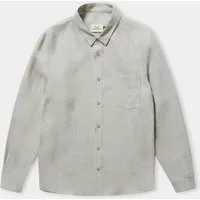 About Companions About Companions Klassisches Hemd SIMON aus Leinen/Baumwolle, Grau (reed pure linen), – Produktbild 1 von 1