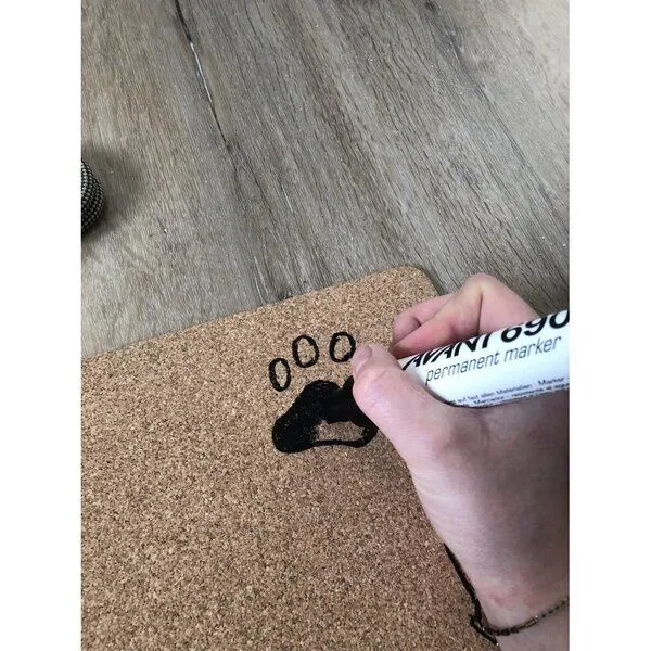 Kork-Deko Kork-Deko Futternapf-Unterlage aus Kork | 64 x 45 cm | Presskork – Produktbild 3 von 8