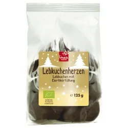 Linea Natura Linea Natura Zartbitter-Lebkuchenherzen mit Eierlikörfüllung – Produktbild 1 von 1
