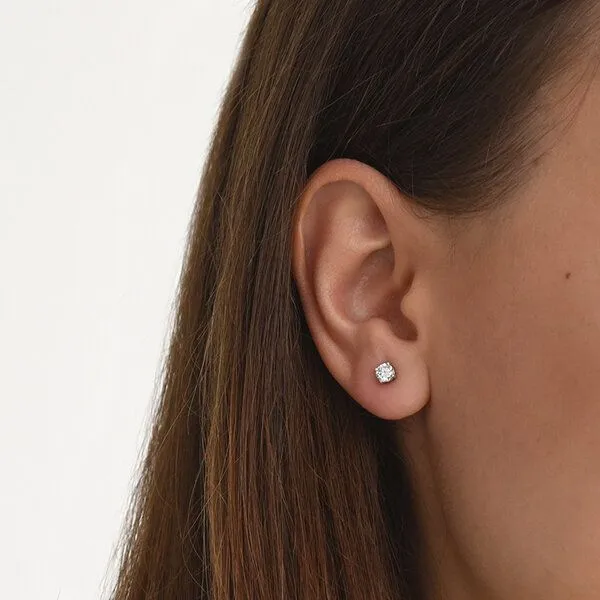 Eppi Eppi Ohrringe aus Gold mit 0.75ct Lab Grown Diamanten Trey – Produktbild 3 von 4