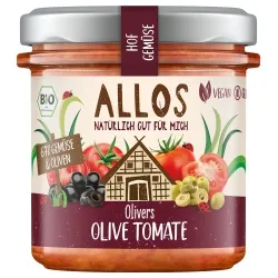 Allos Allos Brotaufstrich Hofgemüse mit Olive & Tomate – Produktbild 1 von 1