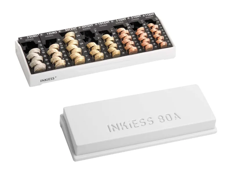 Inkiess Inkiess Geldzählkasse "Minikord 80-A" mit Stülpdeckel – Produktbild 1 von 1
