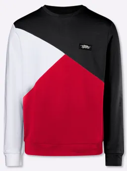 Catamaran Sports Sweatshirt schwarz-rot – Produktbild 1 von 1