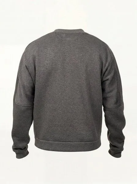 saved lab saved lab SL-600 Sweatshirt Grey Melange – Produktbild 3 von 4