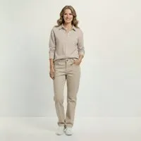 YTWOO YTWOO Oversized Leinenhemd für Damen – Produktbild 1 von 1