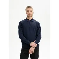 MELA Langarm Strick Poloshirt HARISH | von MELA | Fairtrade & GOTS zertifiziert – Produktbild 1 von 1