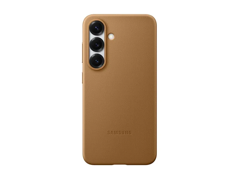 Samsung Original KindSuit Vegan Leather Case für das Samsung Galaxy S25 - Gold, Gold, – Produktbild 2 von 2