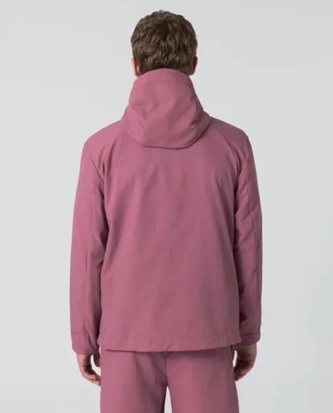 Unfeigned Unfeigned Leichte Jacke Technical Hoodie, Grape (rot), – Produktbild 3 von 4
