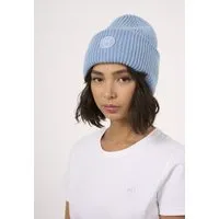 KnowledgeCotton Apparel KnowledgeCotton Apparel Grobstrick Mütze - Beanie aus Bio-Wolle, Blau (asley blue), – Produktbild 1 von 1