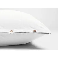 Yumeko Kissenbezug "Yumeko" aus Baumwoll-Jersey, Pure white, – Produktbild 1 von 1