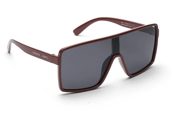 TAKE A SHOT TAKE A SHOT Sonnenbrille Buddha Jumps: Skywards Oversize mit polarisierten Gläsern, Rot, – Produktbild 2 von 3