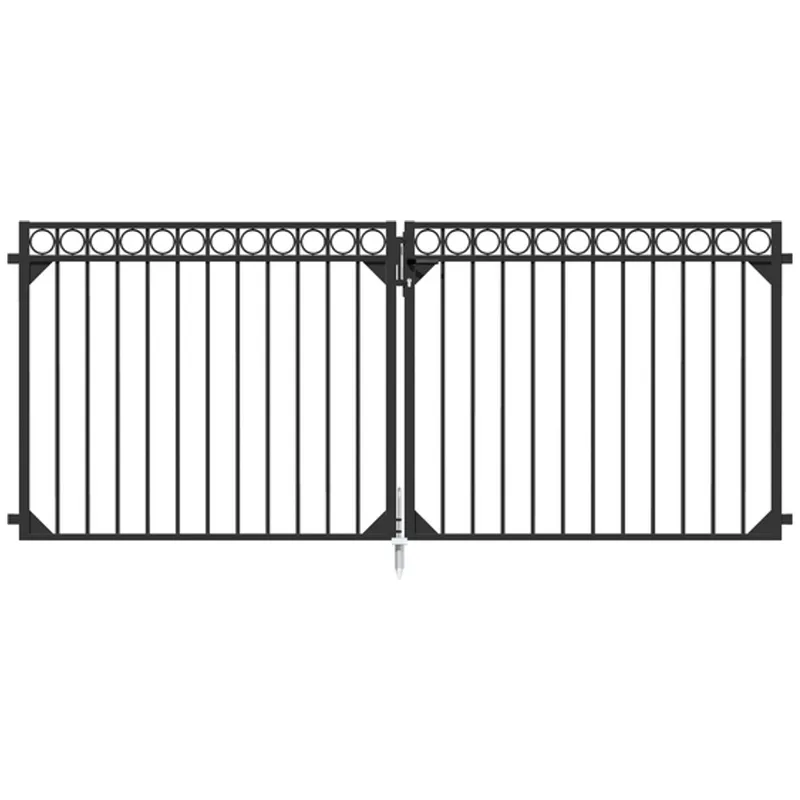 Alberts ALBERTS Doppeltor Chaussee, Alu,anthrazit Kst.b., lichte Breite 3010 mm, Höhe 1200 mm – Produktbild 1 von 1