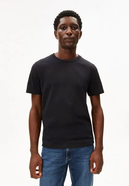 ARMEDANGELS ARMEDANGELS JAAMES Herren T-Shirt aus Bio-Baumwolle, Black, – Produktbild 1 von 3