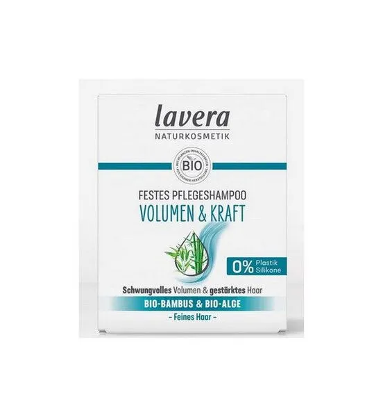 lavera lavera Festes Pflegeshampoo Volumen & Kraft – Produktbild 2 von 6