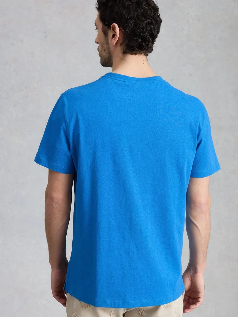 White Stuff T-Shirt Abersoch - XXL/R, Leuchtend blau, – Produktbild 4 von 4