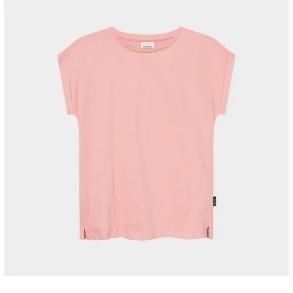 Dedicated Dedicated T-Shirt Visby Base, Silver pink, – Produktbild 2 von 4