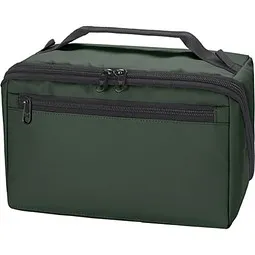 Halfar HALFAR® Reißverschluss-Tasche BOX, dunkelgrün – Produktbild 1 von 1