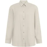 KnowledgeCotton Apparel KnowledgeCotton Apparel Lockeres Flanellhemd VEGA aus Bio-Baumwolle, Beige-light-feather-gray, – Produktbild 1 von 1