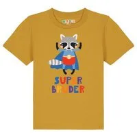 watabout kids watabout.kids T-Shirt Kinder Waschbär Superbruder – Produktbild 1 von 1