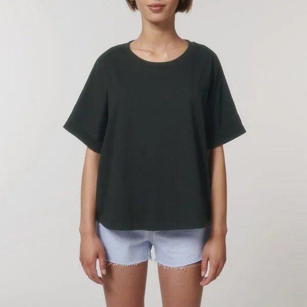 UNIPOLAR UNIPOLAR Oversized T-Shirt Modell: Comiso, Black, – Produktbild 3 von 5