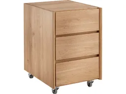 Rollcontainer "buxing 3.0" B 40 cm x T 50 cm x H 59,8 cm, Wildeiche – Produktbild 1 von 1
