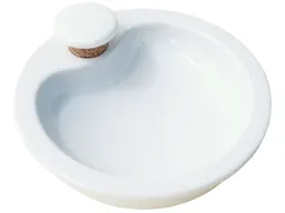 HANS NATUR HANS NATUR Warmhalteteller aus Porzellan, weiß Fassungsvermögen 250 ml, Durchmesser 18 cm – Produktbild 1 von 1
