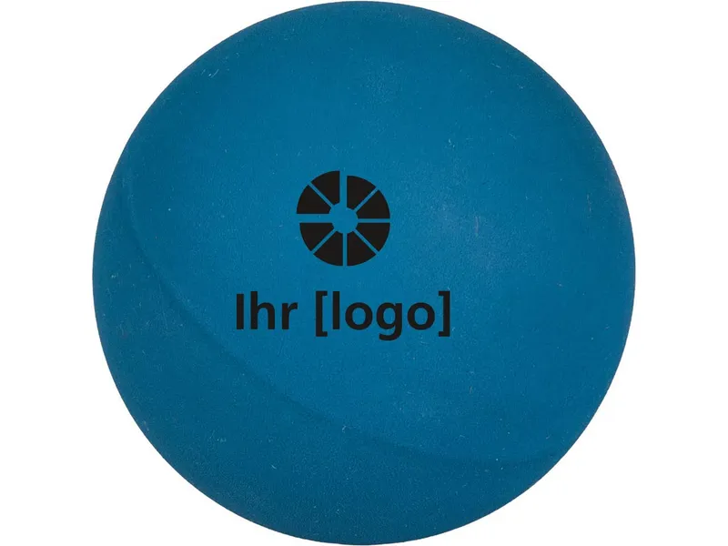 Gummiball blau, Durchmesser 57 mm – Produktbild 1 von 1