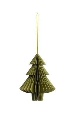 Tranquillo Papieranhänger GREEN TREE - groß - grün – Produktbild 1 von 1