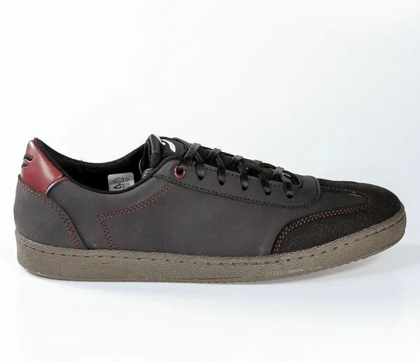 Fairticken Fairticken Retro Unisex Sneaker SETUBAL mit veganem NoBuck, Schwarz, – Produktbild 3 von 4