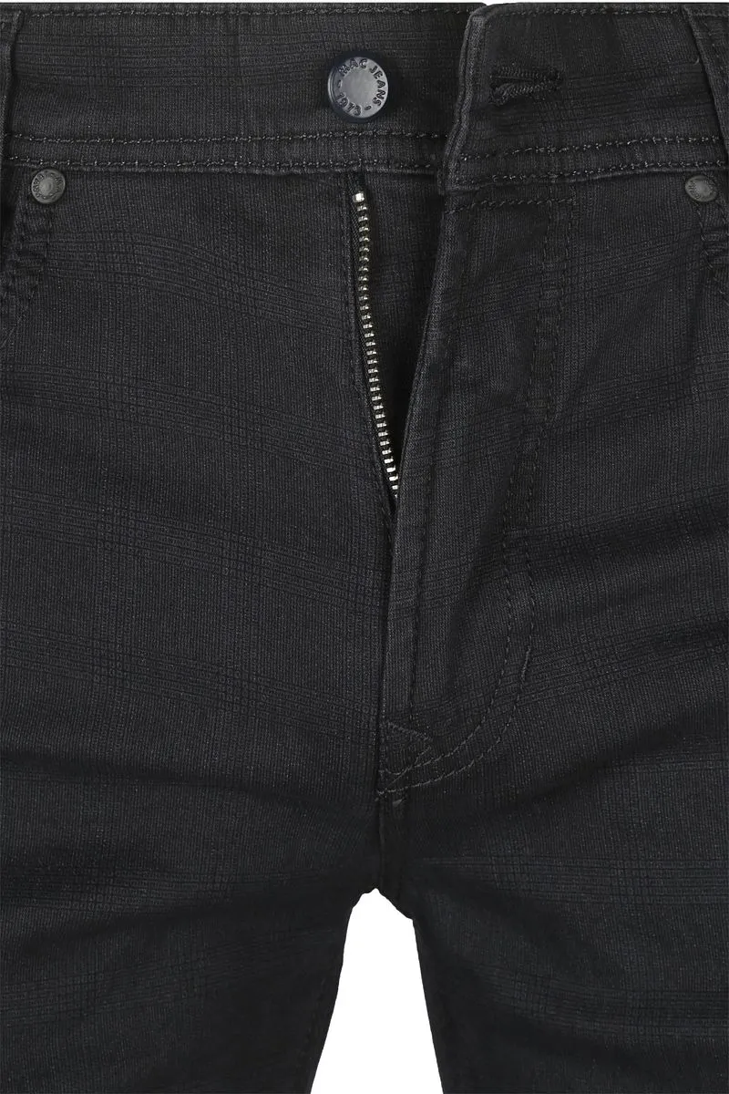MAC Mac Jog'n Jeans Karo Anthrazit - Größe W 34 - L 34, Grau, – Produktbild 5 von 5